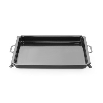 Emaljert stekebrett, HENDI, 590x480x(H)55mm