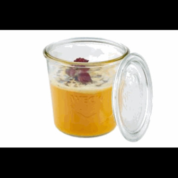 Weck glassbolle 0.5L med lokk
