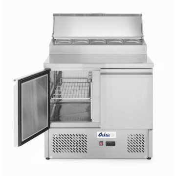 Todørs salatdisk med hevet GN-display 300L, Arktic, 230V/310W, 900x702x(H)1265mm