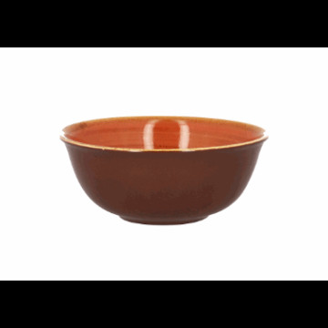 TWIRL ris bolle Ø:16cm 58cl coral rød