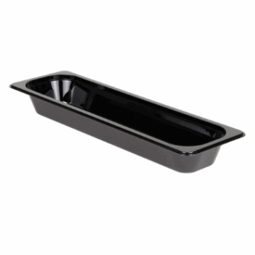 Cambro kantine 2/4-65 mm sort 53x16.2 cm