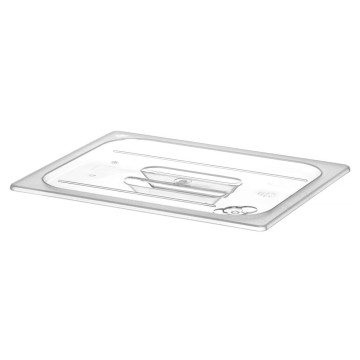 Lokk til GN-beholdere, GN 1/2, Transparent, 265x325mm