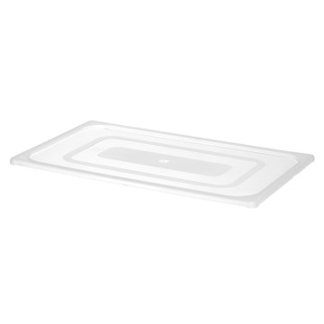 Lokk til GN-beholdere polypropylen, HENDI, GN 1/1, Transparent, 530x325mm