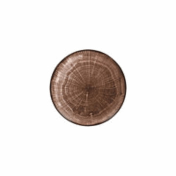 Woodart Tallerken flat 29cm "eikebrun" (mørkest)