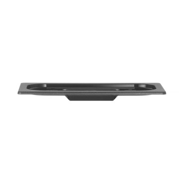 Lokk til GN-beholdere svart polykarbonat, HENDI, GN 1/3, Svart, 325x176mm