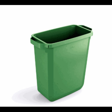 Avfallsbeholder 60ltr grønn 59x28x høyde 60cm
