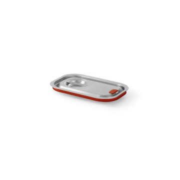 Lokk til GN-beholdere med silikonkant, HENDI, Kitchen Line, GN 1/4, 265x162mm