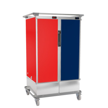 SDX® THERMOBOX® KF360 ECO(12+12 GN1/1) 160mm hjul Engrepp