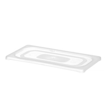 Lokk til GN-beholdere polypropylen, HENDI, GN 1/3, Transparent, 325x176mm
