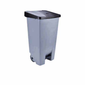 Avfallsdunk m/hjul 60L.49x38x70cm(LxWxH)  HD Polyeth.