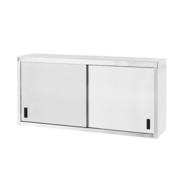 Hengende skap – sveiset, med skyvedører, HENDI, Profi Line, 1200x400x(H)600mm