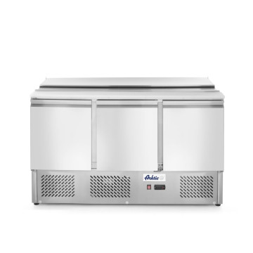 Tredørs salatdisk 380L, Arktic, 230V/310W, 1390x702x(H)888mm