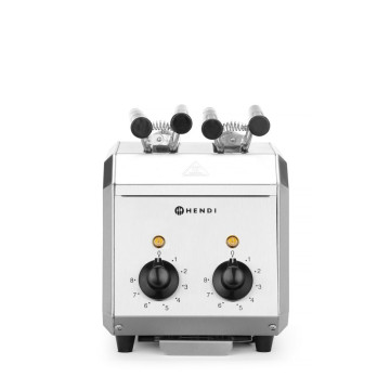 Sandwich brødrister, HENDI, 230V/1200W, 215x300x(H)270mm